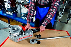 Использование трубогибов электрических Rothenberger Robend 4000 Set 12-15-18-22-28 мм