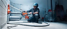 Использование водосборных коллекторов жидкого шлама Husqvarna O-образного 210 мм