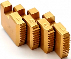 Плашки клуппа электрического резьбонарезного Hongli SQ30-2B 1/2"-2" BSPT R HSS TiN