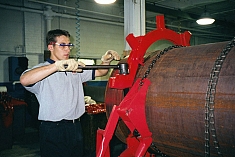 Применение поворотного роторного трубореза Reed Rotary Cutter RC36S