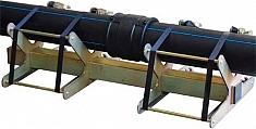 Применение ременных позиционеров для сварки труб Advance Welding Vee Clamp 55-500 мм