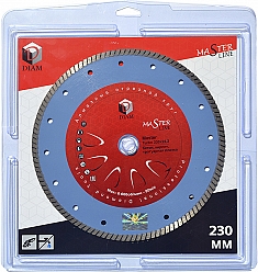 Упаковка алмазного отрезного круга Diam Master Line Turbo Master 230 мм